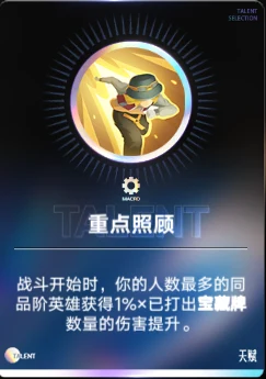 重点照顾